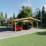 Carport 5.95×5.95 m