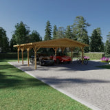 Carport 5.95×5.95 m