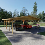 Carport 5.95×5.95 m